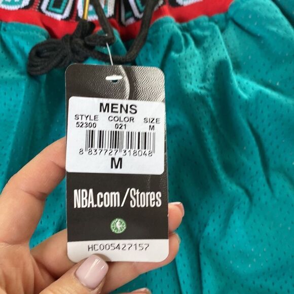 NBA Memphis Grizzlies Nike Hardwood Classics Swingman Performance Shorts‎ NWT M - Picture 6 of 9